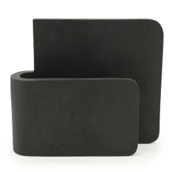 Tijdschrifthouder Yomu Mangohout - Zwart - Loft24.nl