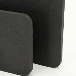 Tijdschrifthouder Yomu Mangohout - Zwart - Loft24.nl