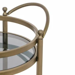 Trolley Hendricks kleur Brushed Gold - Loft24.nl