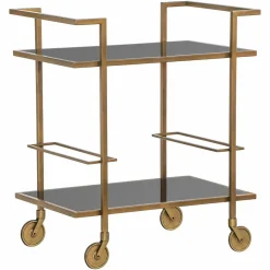 Trolley Xo kleur Brushed Gold - Loft24.nl