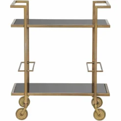 Trolley Xo kleur Brushed Gold - Loft24.nl