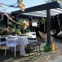 Tuin / Eetkamerstoel Bliss - Zwart - Loft24.nl