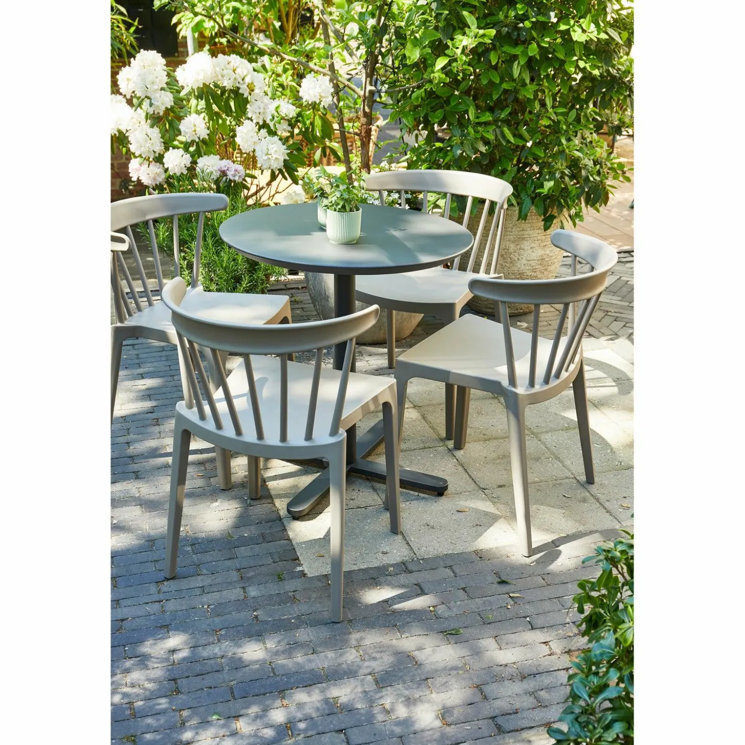 Tuin / Eetkamerstoel Bliss - Taupe - Loft24.nl