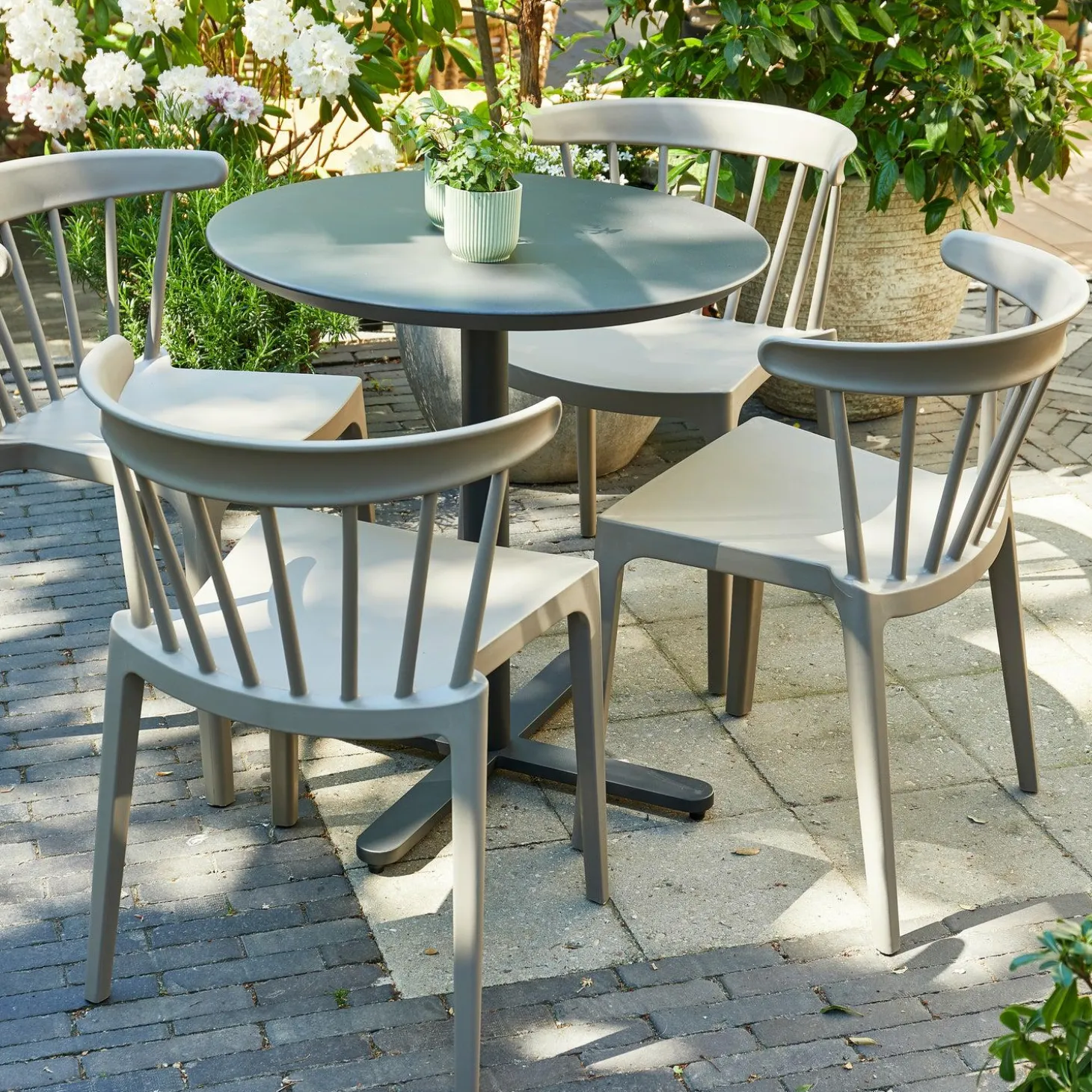 Tuin / Eetkamerstoel Bliss - Taupe - Loft24.nl