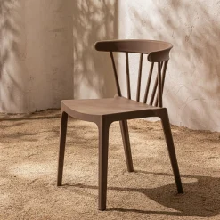 Tuin / Eetkamerstoel Bliss - Bruin - Loft24.nl