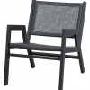 Tuin Fauteuil Pem - Zwart - Loft24.nl
