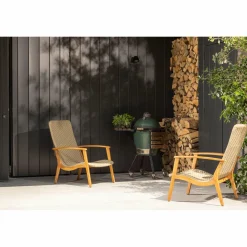 Tuin Fauteuil Stony Teakhout en Touw - Loft24.nl