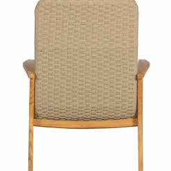 Tuin Fauteuil Stony Teakhout en Touw - Loft24.nl