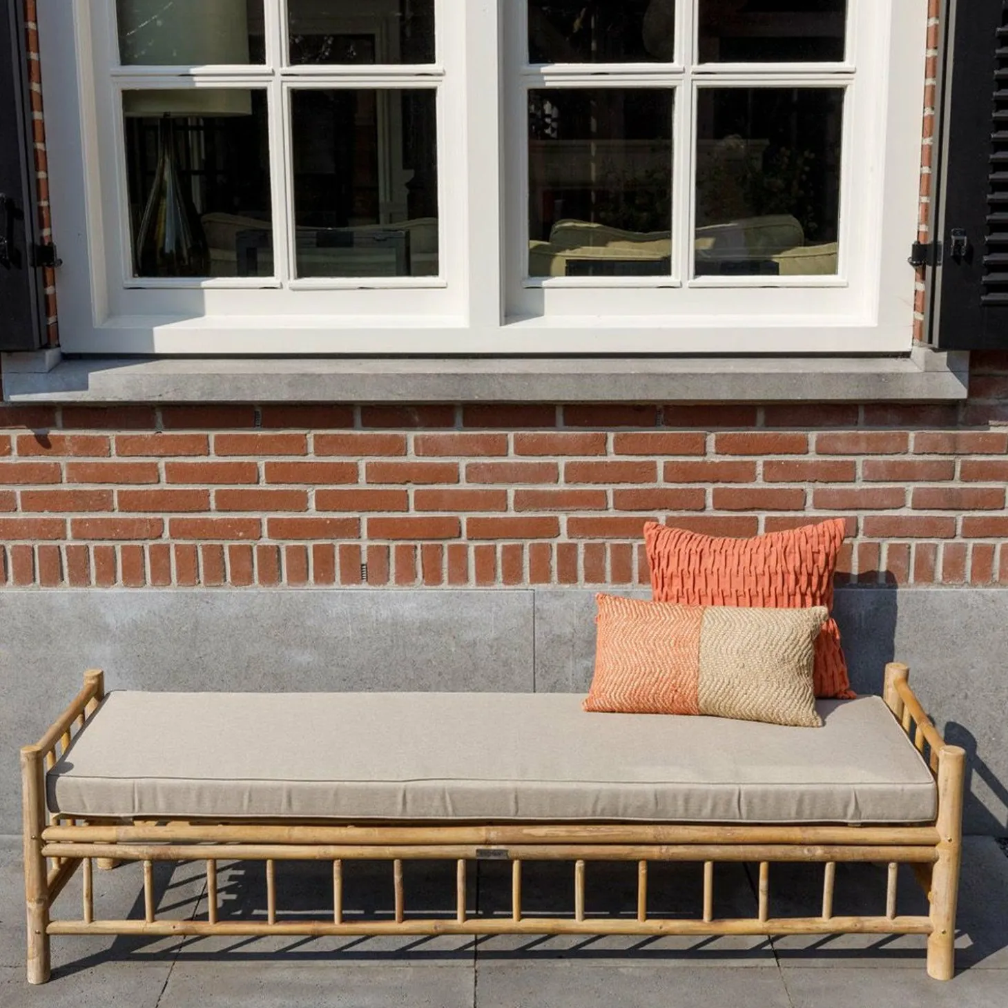 Tuinbank Bamboo Bamboe hout - Loft24.nl