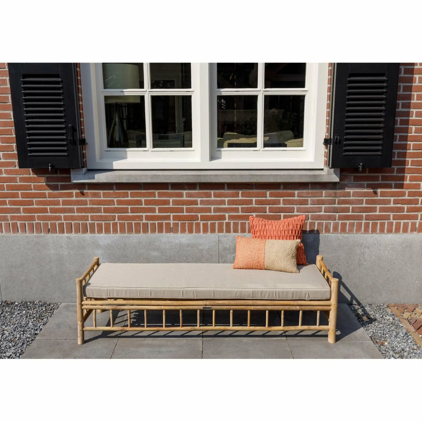 Tuinbank Bamboo Bamboe hout - Loft24.nl
