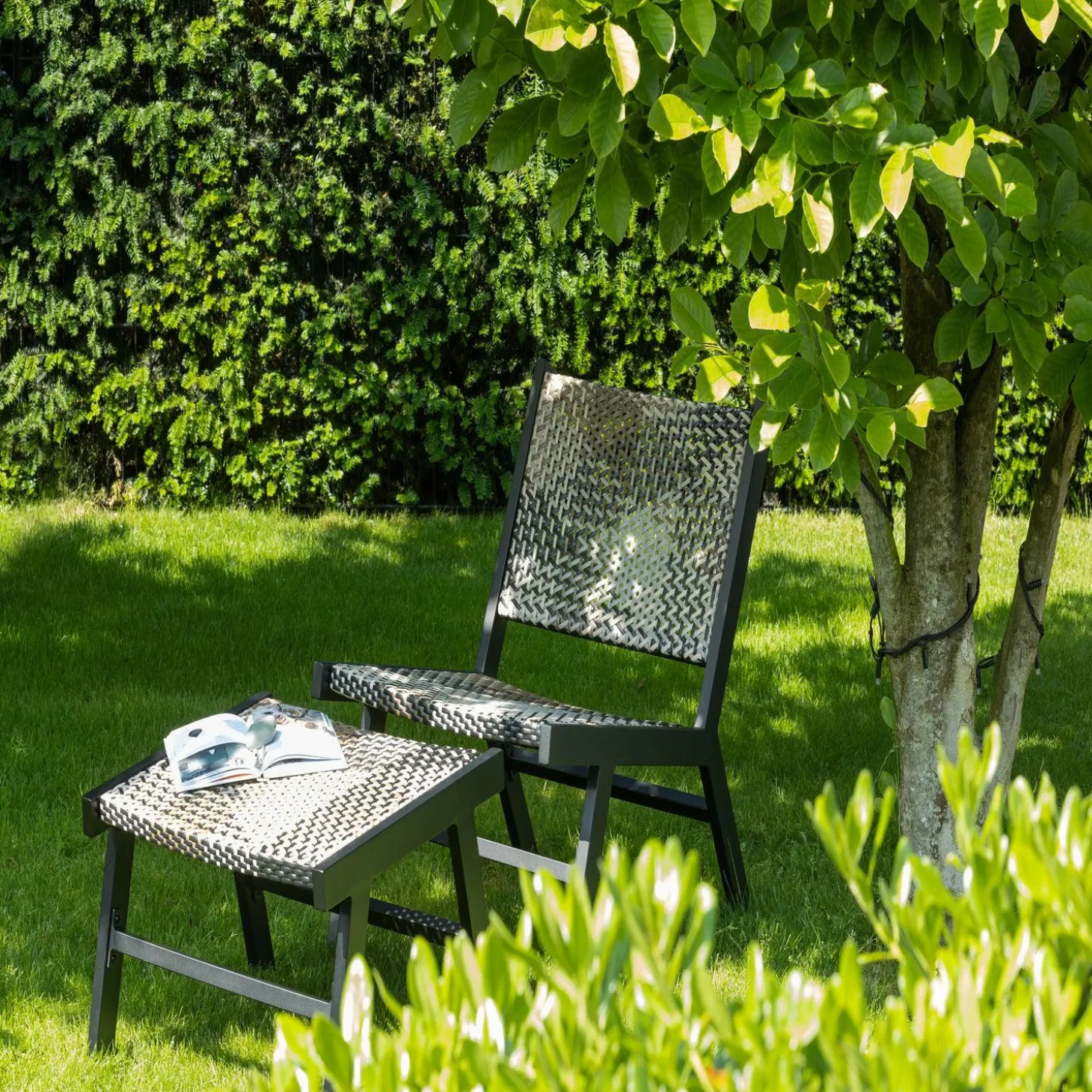 Tuinhocker Pom Aluminium - Loft24.nl