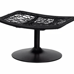 Tuinhocker Vive Outdoor Rattan Zand / Zwart - Loft24.nl