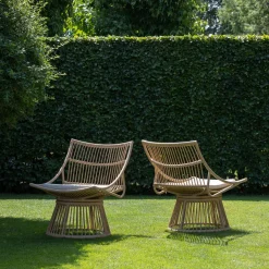 Tuinstoel Alatna Wicker - Naturel - Loft24.nl