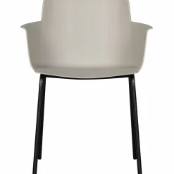 Tuinstoel Foppe Kunststof - Grijs - Loft24.nl