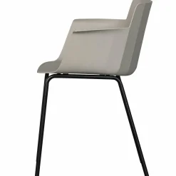 Tuinstoel Foppe Kunststof - Grijs - Loft24.nl