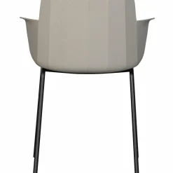 Tuinstoel Foppe Kunststof - Grijs - Loft24.nl