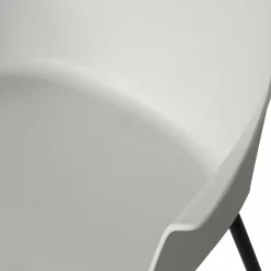 Tuinstoel Foppe Kunststof - Grijs - Loft24.nl