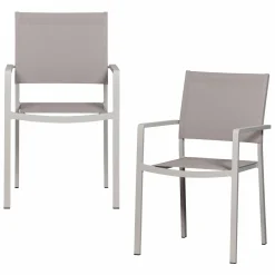 Tuinstoel Fowl Textileen - Zand - Loft24.nl