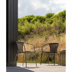 Tuinstoel Weston Rattan - Groen - Loft24.nl