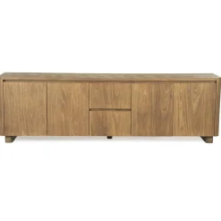 TV meubel Edward Mangohout 200 cm - Loft24.nl