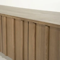 TV meubel Jake Eikenhout 264 cm - bruin - Loft24.nl