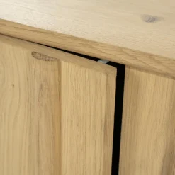 TV meubel Jake Eikenhout 183 cm - naturel - Loft24.nl