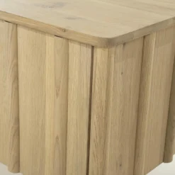 TV meubel Jake Eikenhout 183 cm - naturel - Loft24.nl