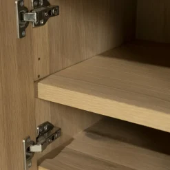 TV meubel Jake Eikenhout 183 cm - naturel - Loft24.nl