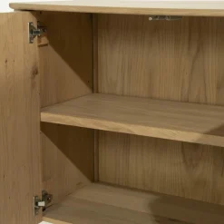 TV meubel Jake Eikenhout 183 cm - naturel - Loft24.nl