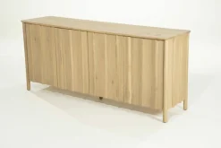 TV meubel Jake Eikenhout 183 cm - naturel - Loft24.nl