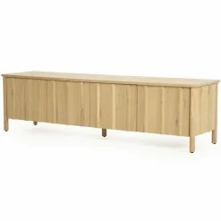 TV meubel Jake Eikenhout 183 cm - naturel - Loft24.nl