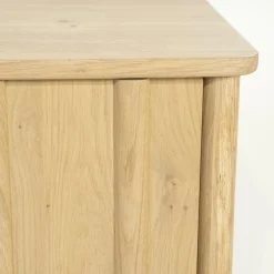 TV meubel Jake Eikenhout 183 cm - naturel - Loft24.nl