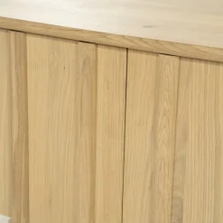 TV meubel Jake Eikenhout 183 cm - naturel - Loft24.nl