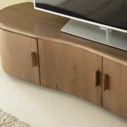 TV meubel Josh Eikenhout 240 cm - bruin - Loft24.nl