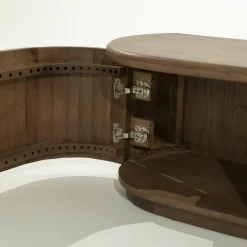 TV meubel Josh Eikenhout 240 cm - bruin - Loft24.nl