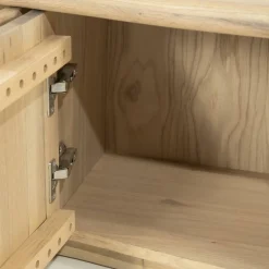 TV meubel Josh Eikenhout 180 cm - naturel - Loft24.nl