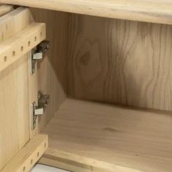 TV meubel Josh Eikenhout 180 cm - naturel - Loft24.nl