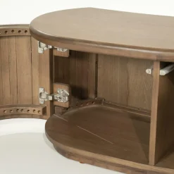 TV meubel Josh Eikenhout 180 cm - bruin - Loft24.nl