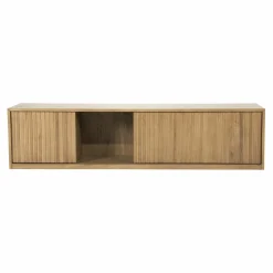 TV meubel Milo Eikenhout 180 cm - bruin - Loft24.nl