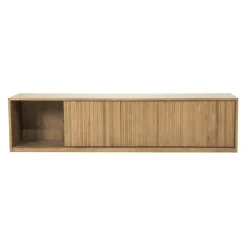 TV meubel Milo Eikenhout 180 cm - bruin - Loft24.nl