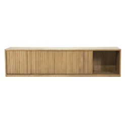 TV meubel Milo Eikenhout 180 cm - bruin - Loft24.nl
