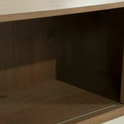 TV meubel Milo Eikenhout 240 cm - bruin - Loft24.nl