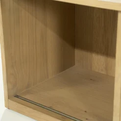 TV meubel Milo Eikenhout 180 cm - naturel - Loft24.nl