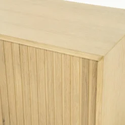 TV meubel Milo Eikenhout 180 cm - naturel - Loft24.nl