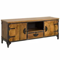 TV-meubel Basto 180 cm Mangohout - Loft24.nl