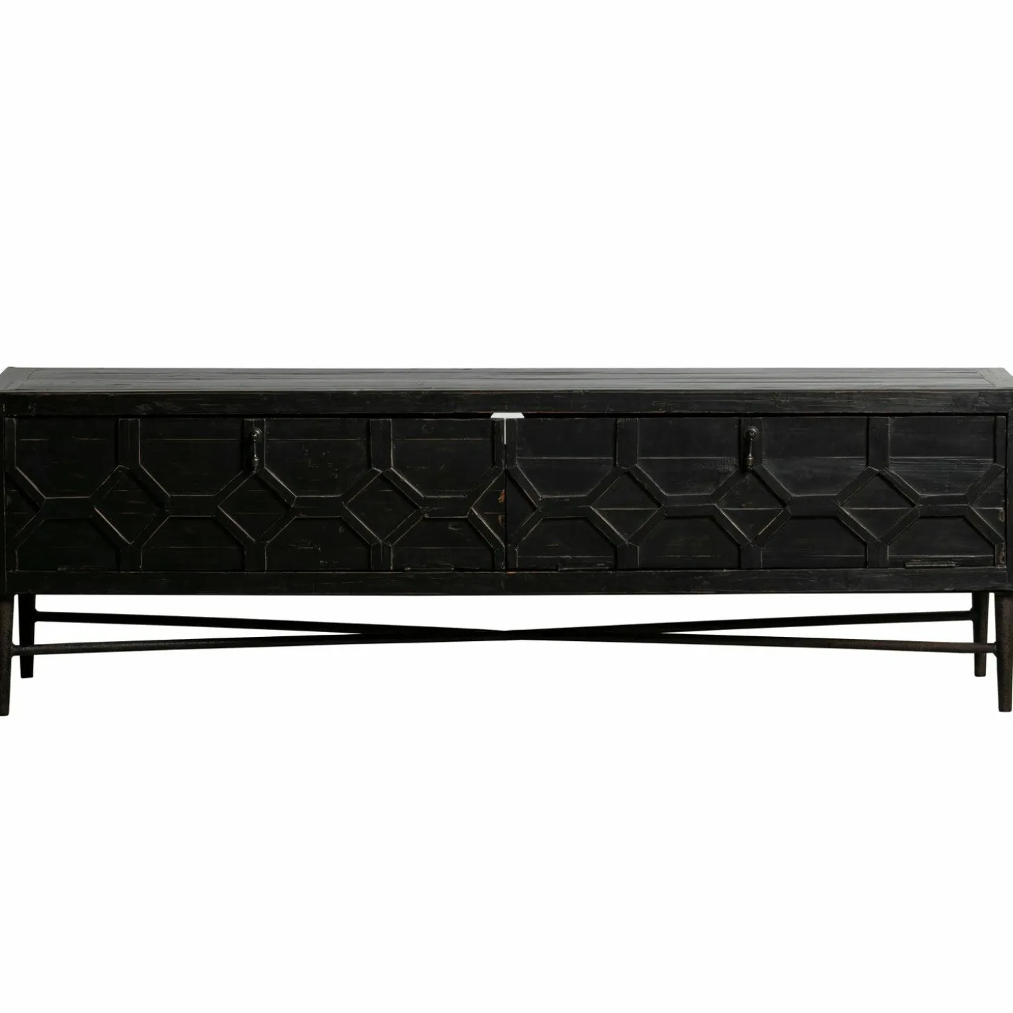 TV-meubel Bequest 160cm - Zwart - Loft24.nl