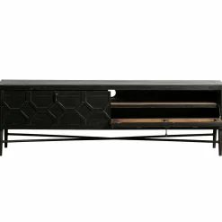 TV-meubel Bequest 160cm - Zwart - Loft24.nl