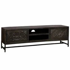 TV-meubel Casina 160 cm - Zwart - Loft24.nl