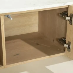 TV-meubel Don Marmer en eikenhout 165 cm - Loft24.nl