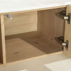 TV-meubel Don Marmer en eikenhout 165 cm - Loft24.nl